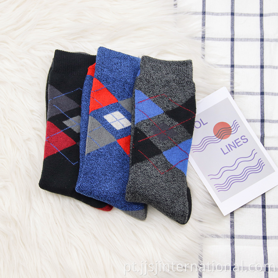 High quality fleece thickened warm men's socks